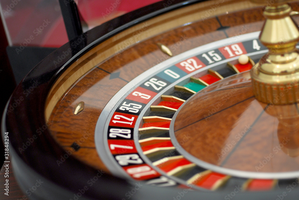 closeup of roulette table in the casino closeup of roulette table in the casino