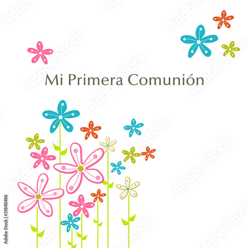 MI PRIMERA COMUNION