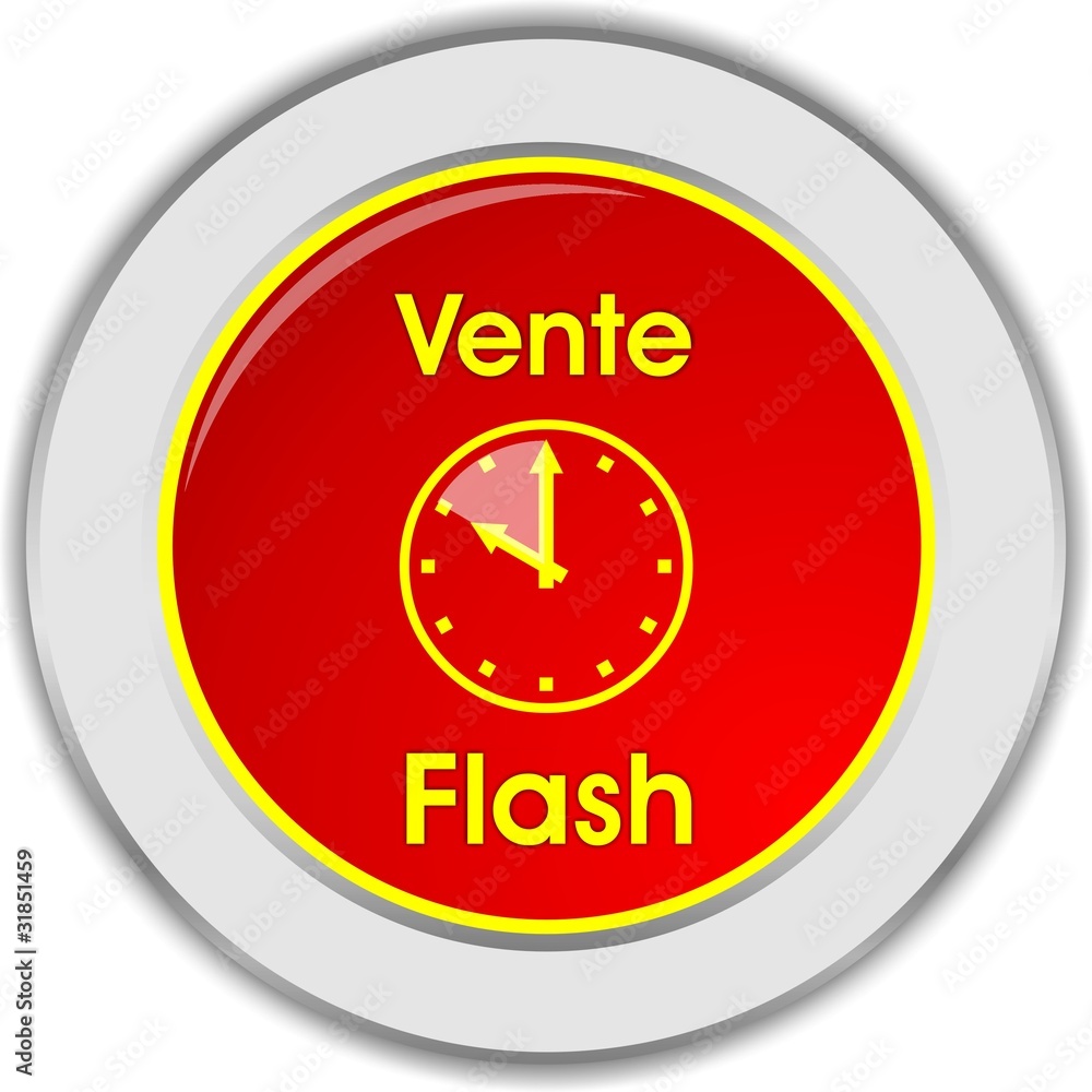 bouton vente flash