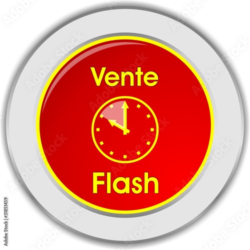 bouton vente flash