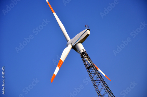 Windkraftanlage, Rotor, Rotorkopf photo