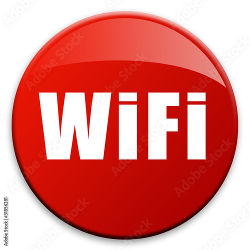 WIFI 3D Effekt Button