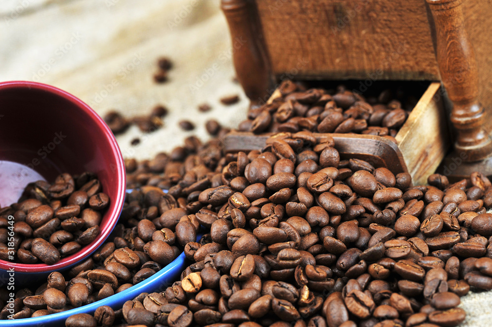 Fototapeta premium coffee beans