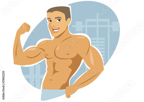 Muscle man