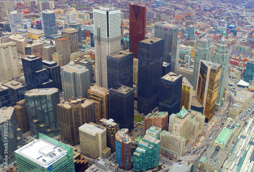 Canvas Print Toronto downtown extra big