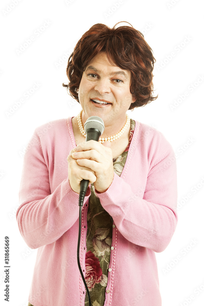 Cross Dressing Impersonator
