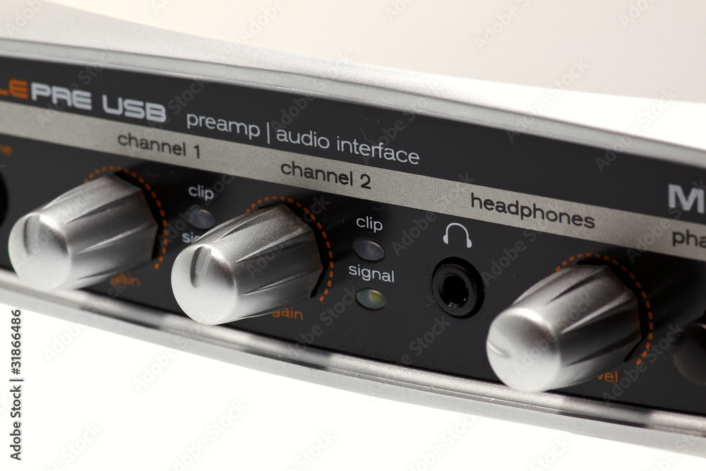 Fototapeta premium Audio Equipment