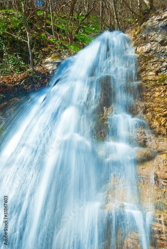 spring waterfall