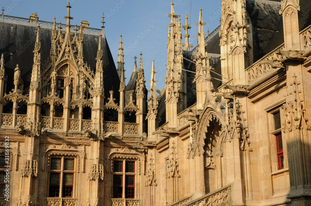 France, Palais de Justice de Rouen