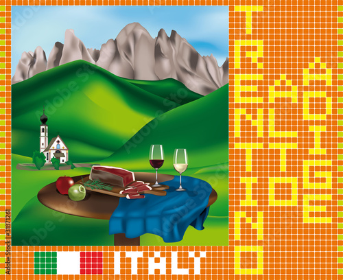 mosaico trentino