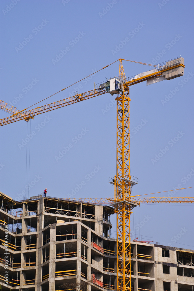 crane on construction