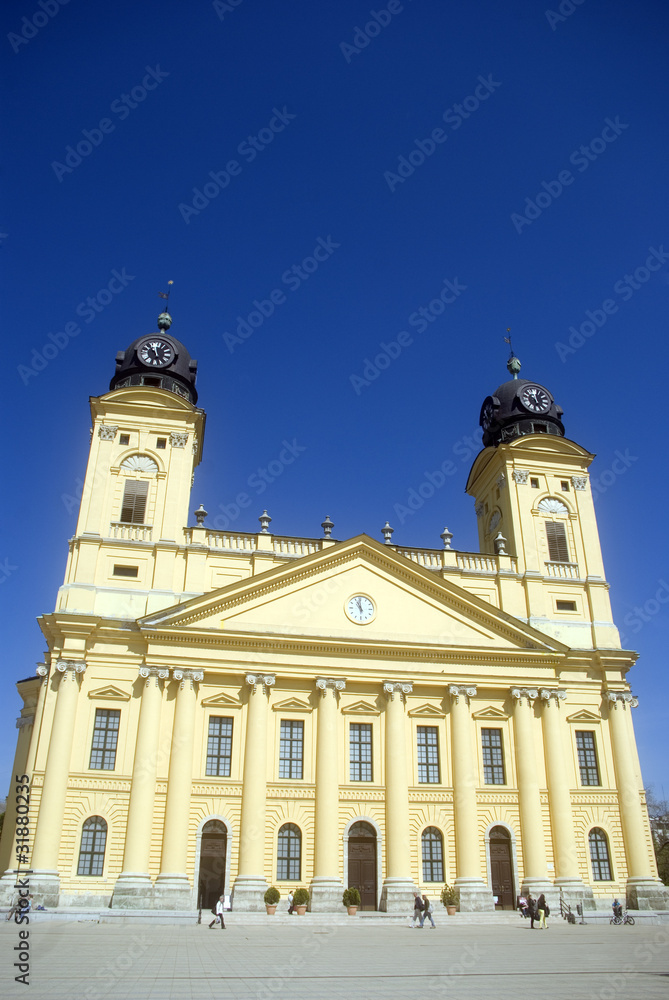 Protestant church, Debrecen, Hungary