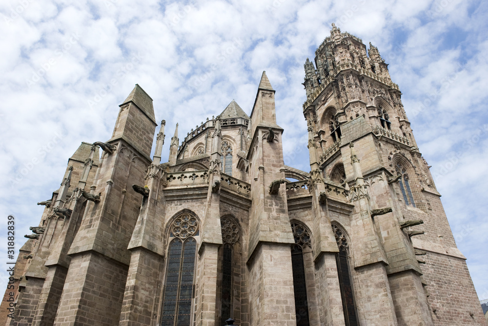Fototapeta premium Cathédrale Notre-Dame de Rodez, France