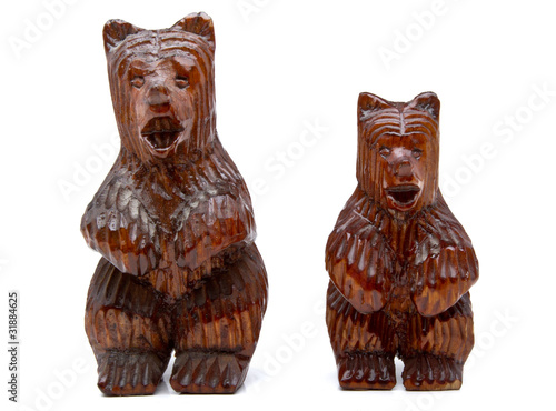 Wooden bears