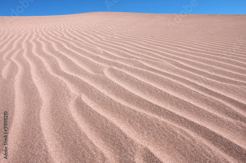 dune sabbiose nel deserto di atacama in cile