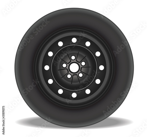Steel Rim with Tire