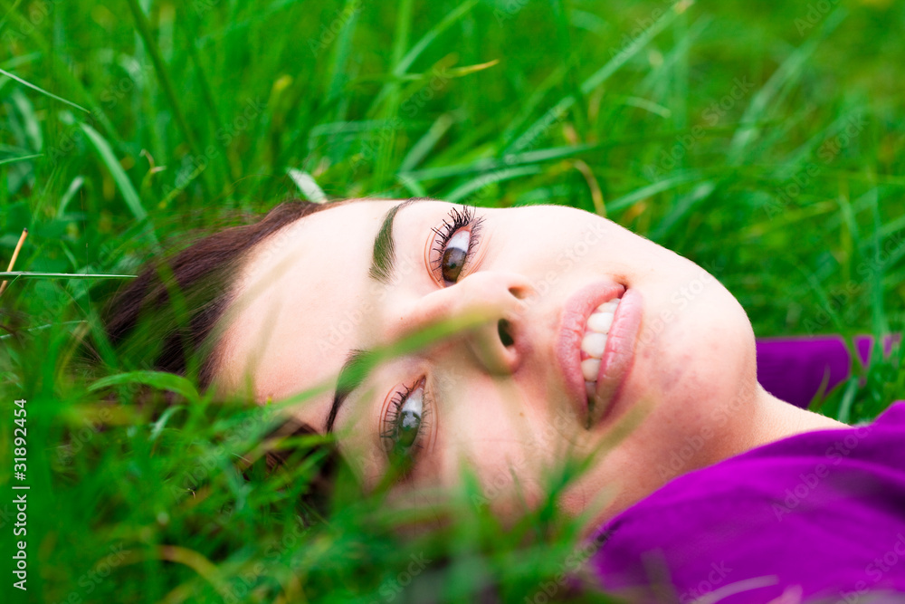 portrait of a beautiful young woman outdoor portrait of a beautiful young woman outdoor