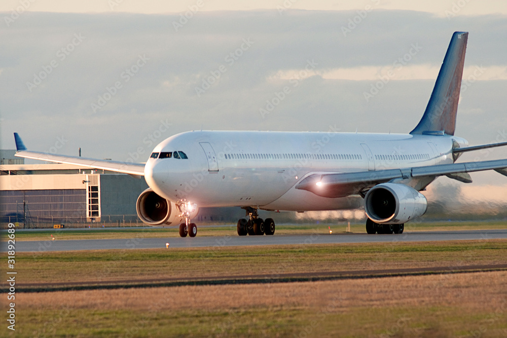 Aircraft taking off Aircraft taking off