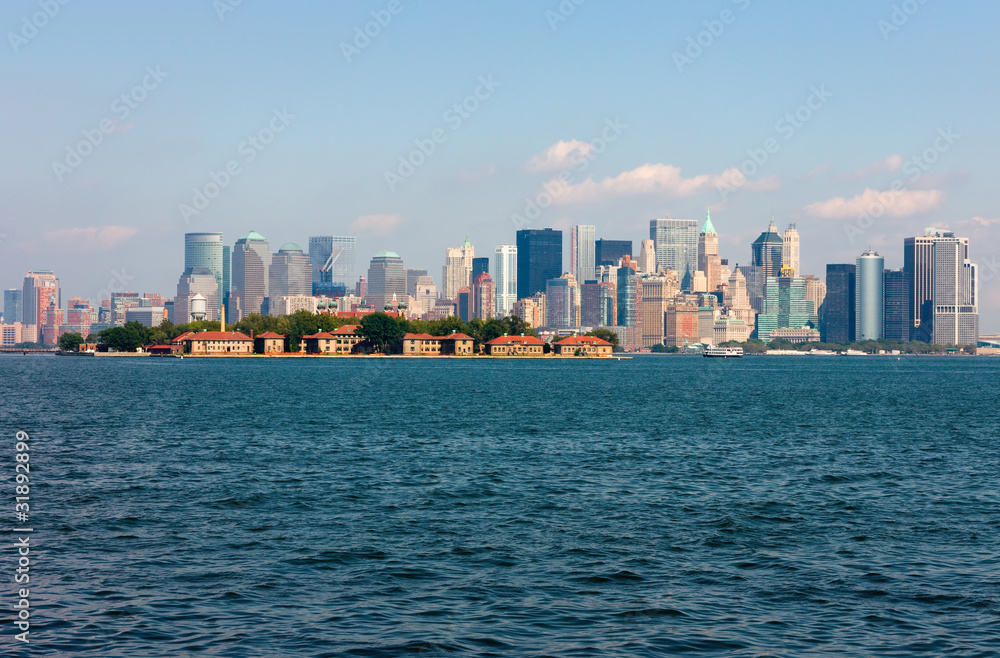 Obraz premium Manhattan skyline, New York City