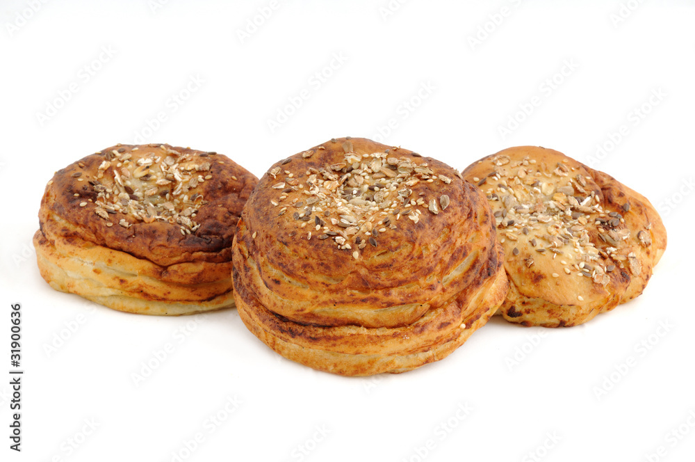 fresh, round wholemeal bread fresh, round wholemeal bread