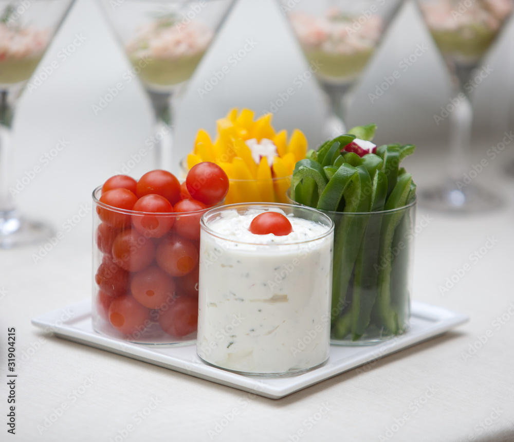 Buffet de reception