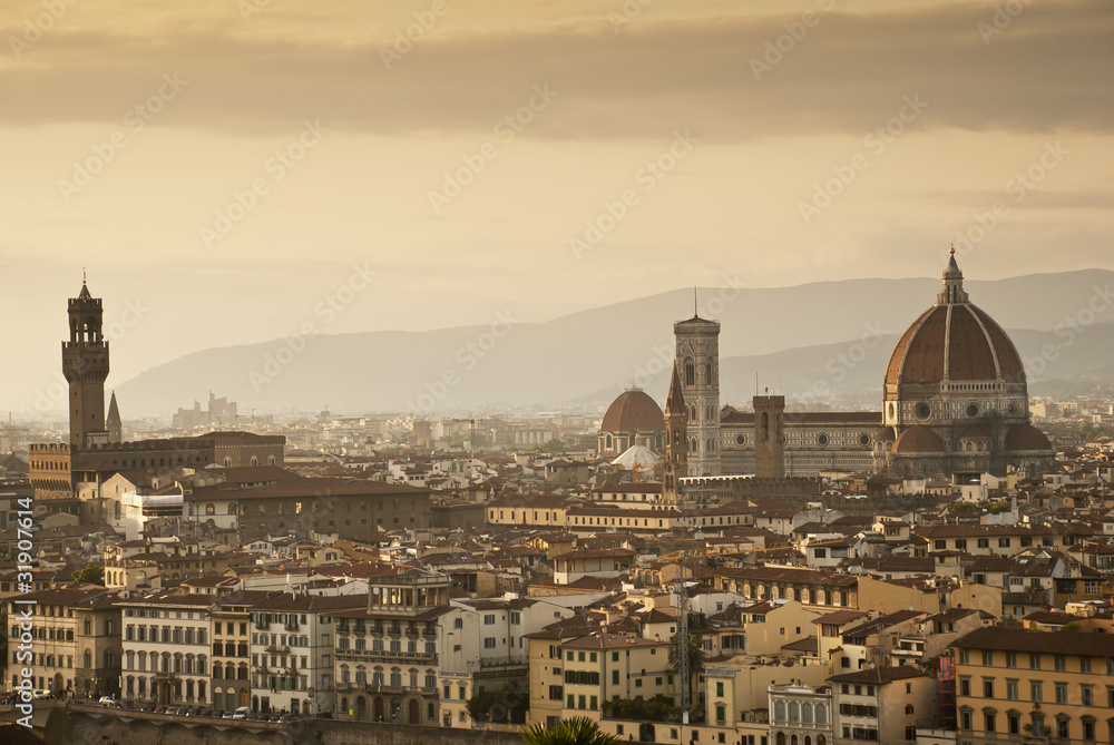 panorama di Firenze