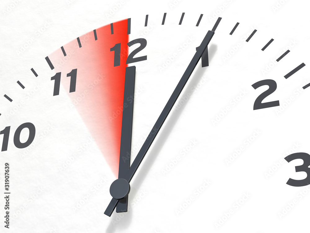 5 nach 12 StockIllustration Adobe Stock