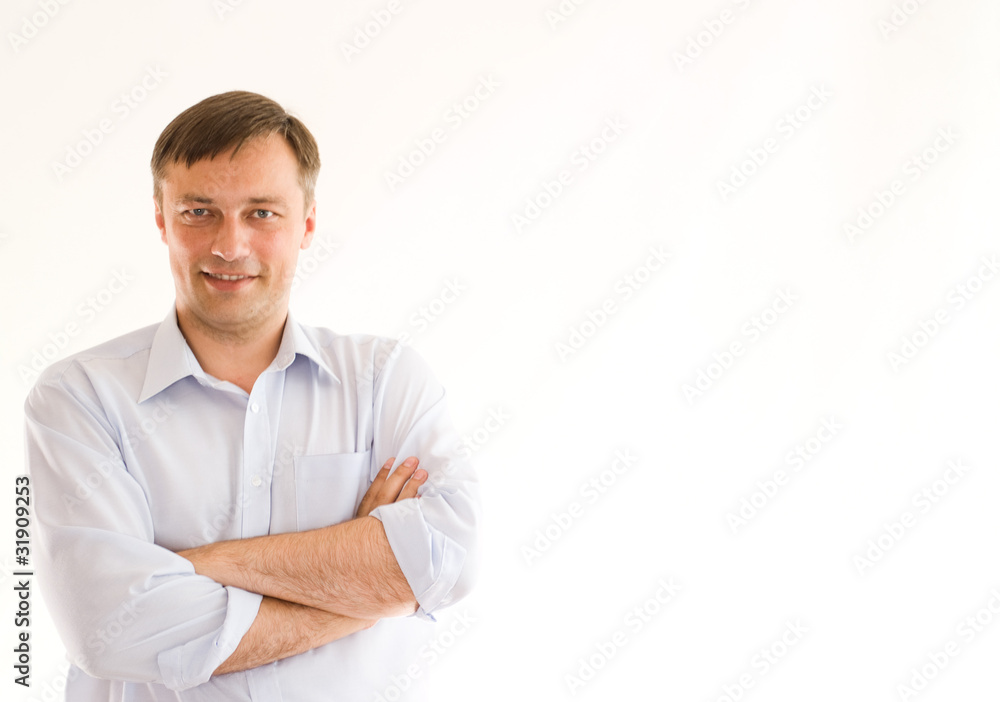 Portrait of a happy businessman Portrait of a happy businessman