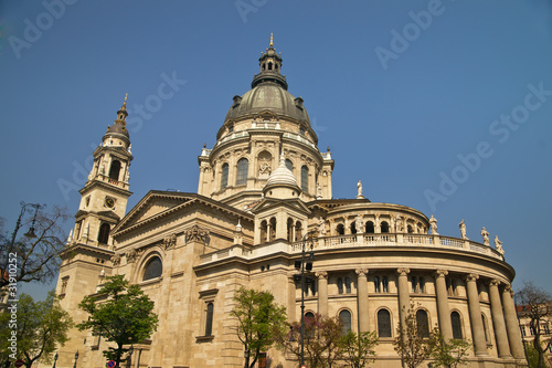 St Stephen's Basilica in Budapest..Hungary