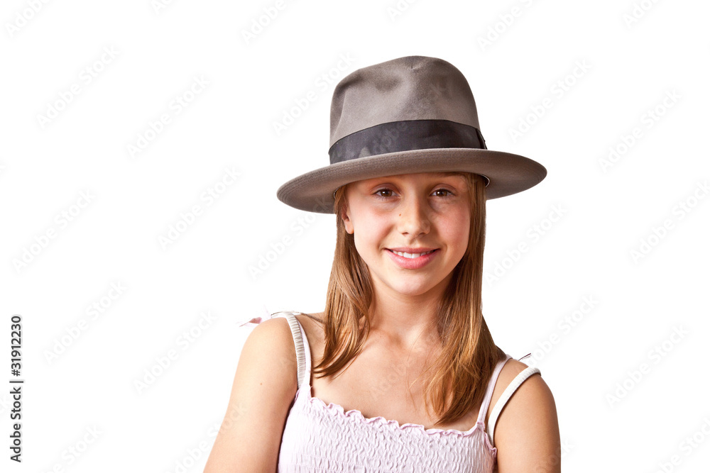 portrait of cute young teenage girl portrait of cute young teenage girl
