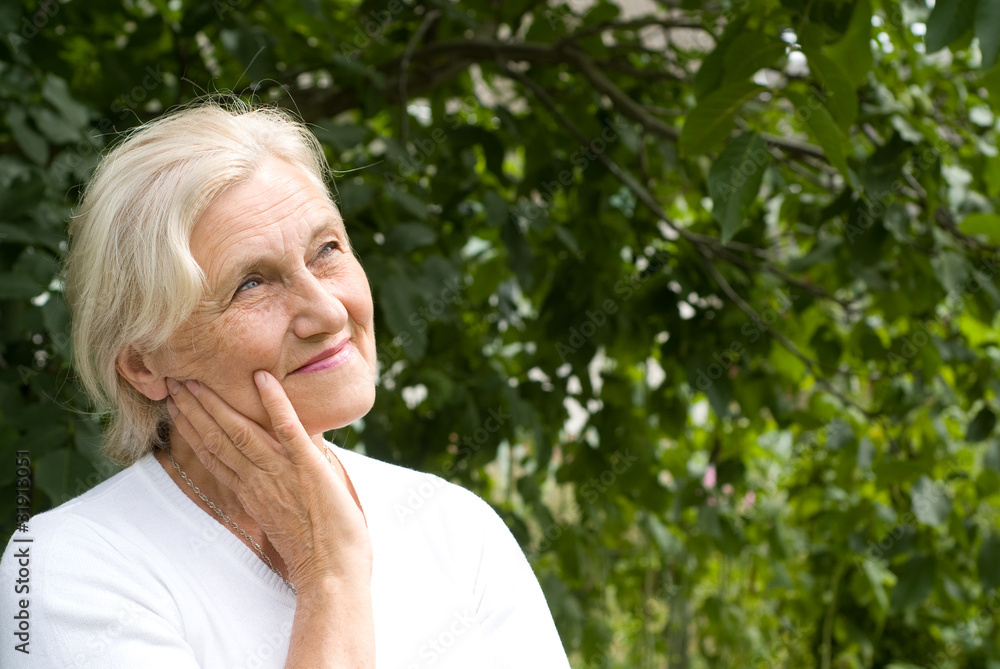 happy elderly wqman happy elderly wqman