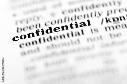 confidential (the dictionary project) photo