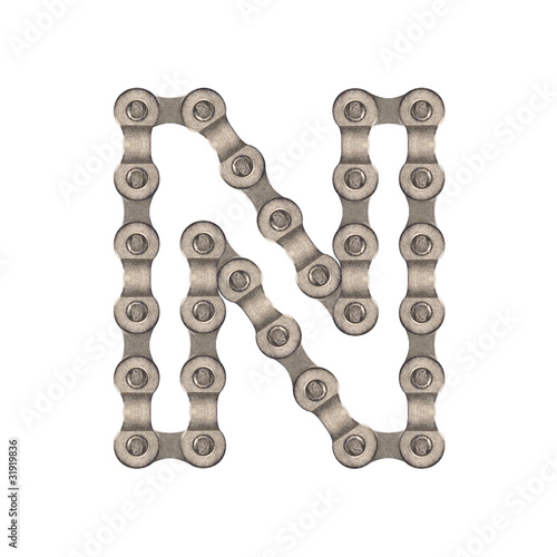 Chain alphabet