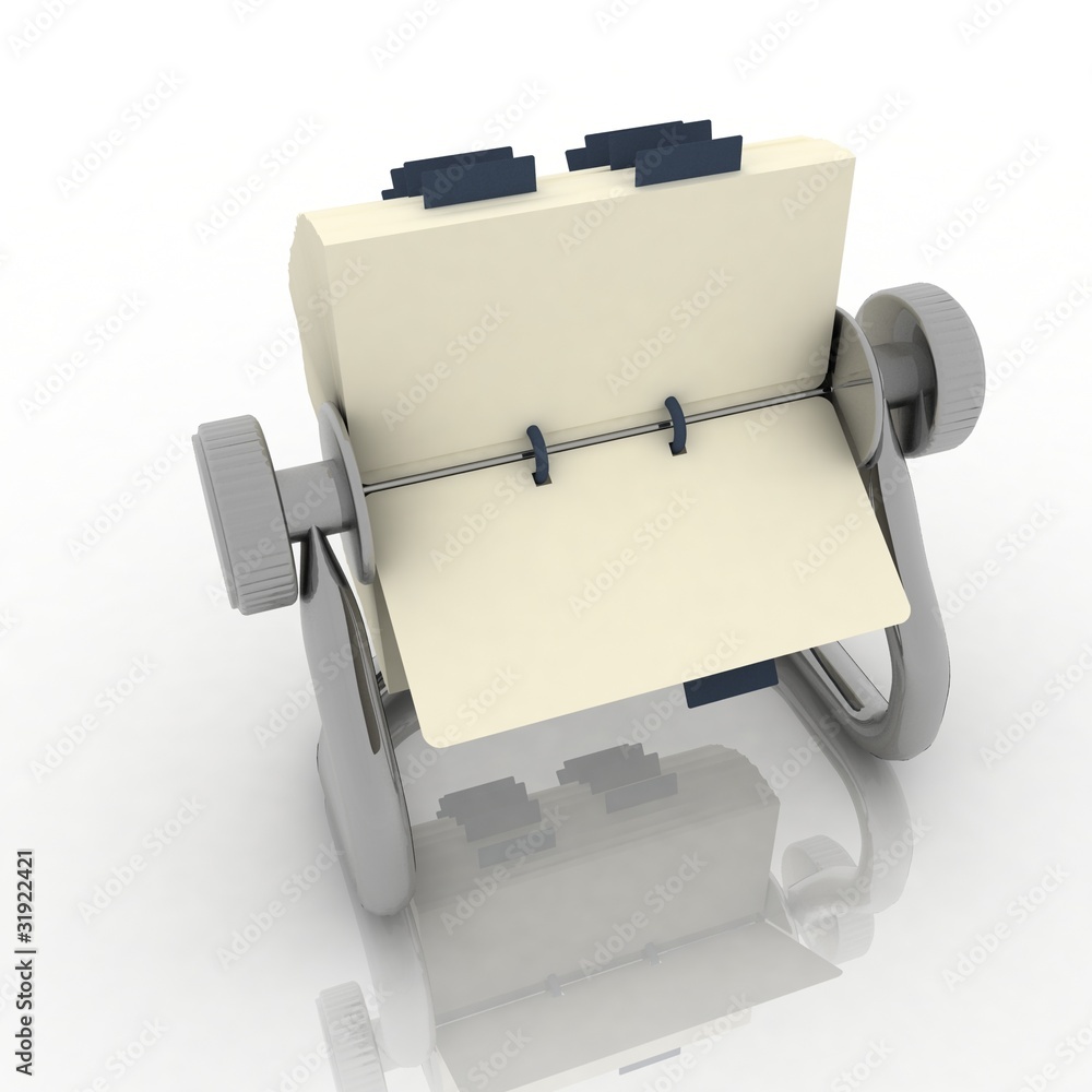rolodex StockIllustration Adobe Stock