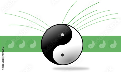 Ying Yang Illustration