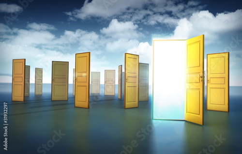 Fényképezés Doors of Opportunity