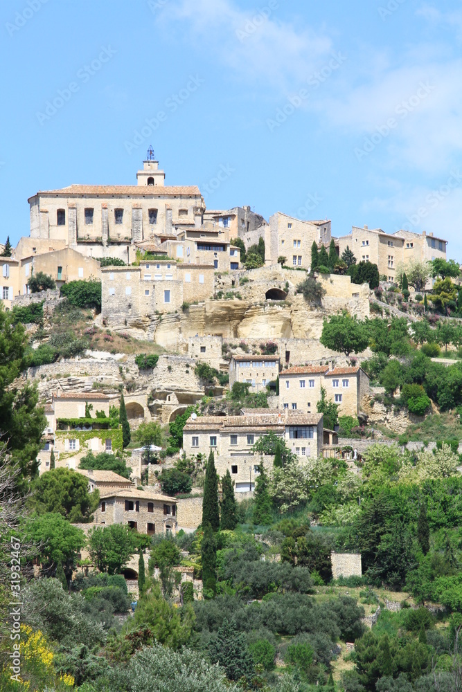 vu sur gordes