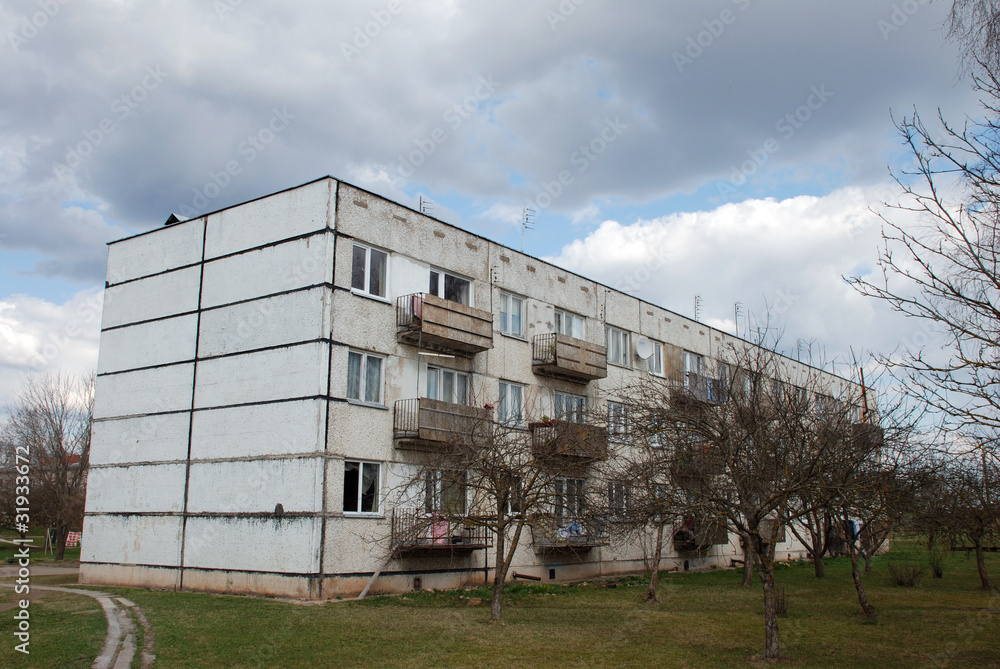 Obraz premium Block Of Flats