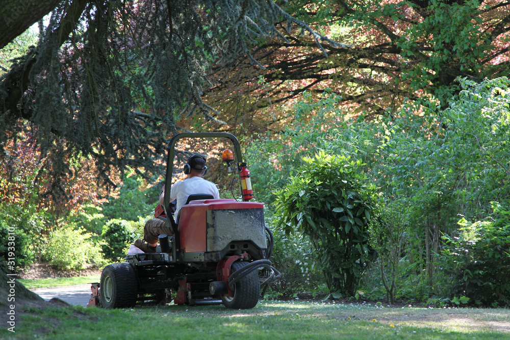 Fototapeta premium jardinier