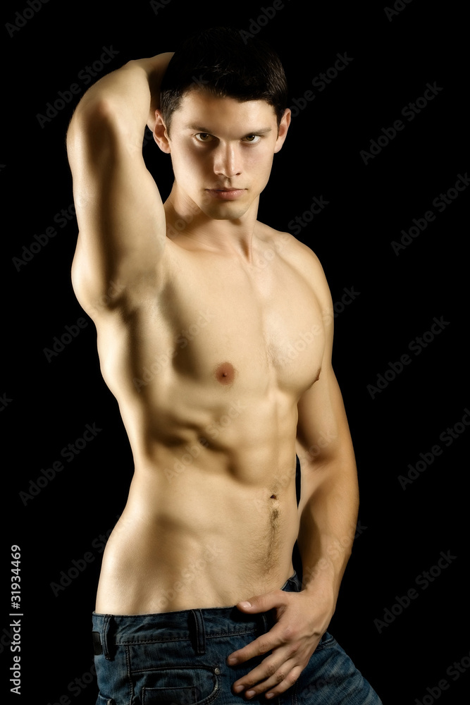 Fototapeta premium Sexy muscular man