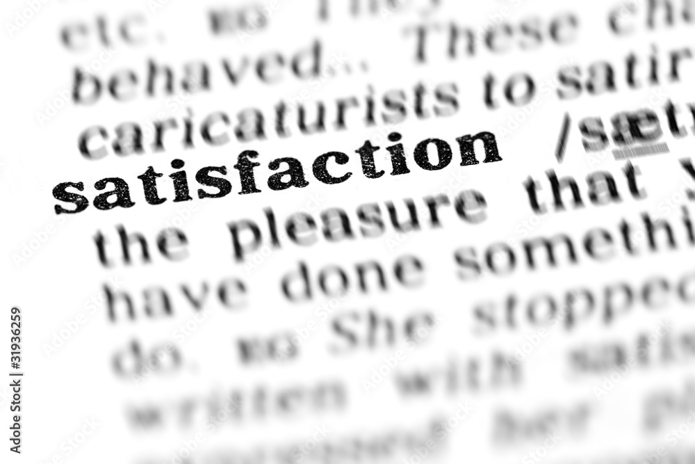 satisfaction (the dictionary project)