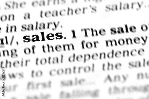 sales (the dictionary project)