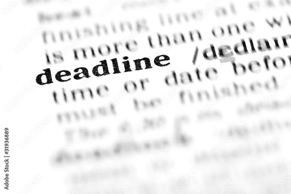 deadline (the dictionary project) deadline (the dictionary project)
