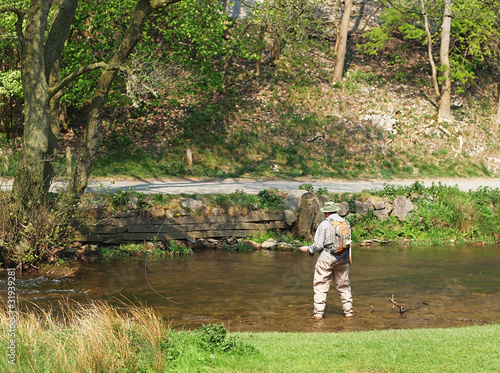 Fly Fishing, River Dove, Dovedale