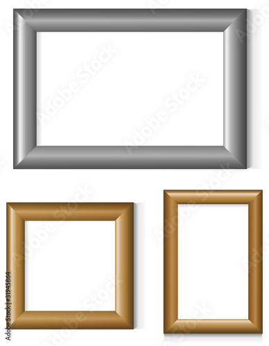 Set of photo frames