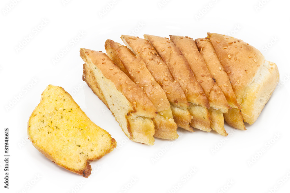 Fototapeta premium Garlic bread