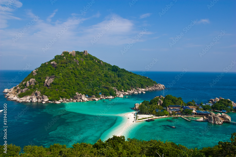 nang yuan island south of Thailand