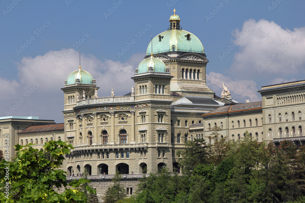 Obraz premium bundeshaus in bern
