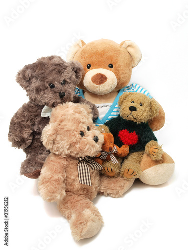 Teddy bears family © Karol Zieliński
