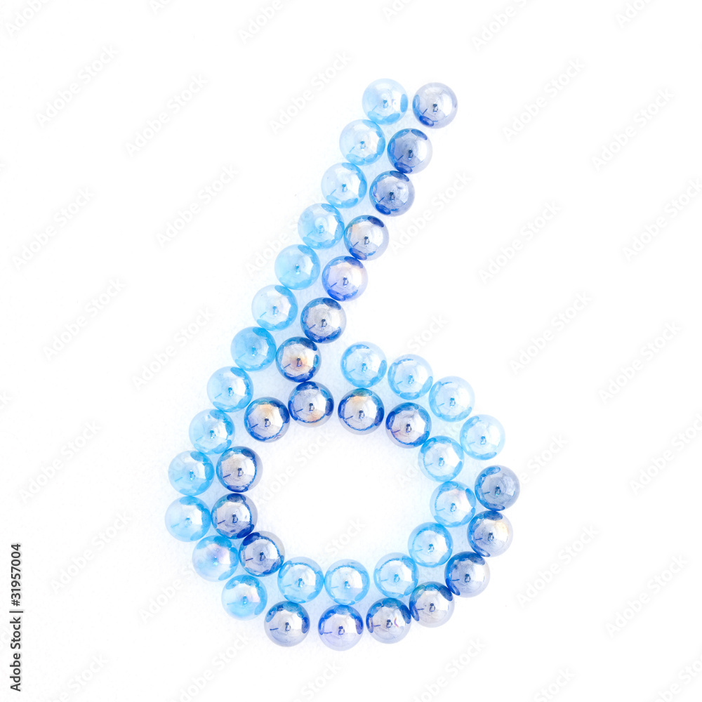 ビー玉数字 ビー玉数字